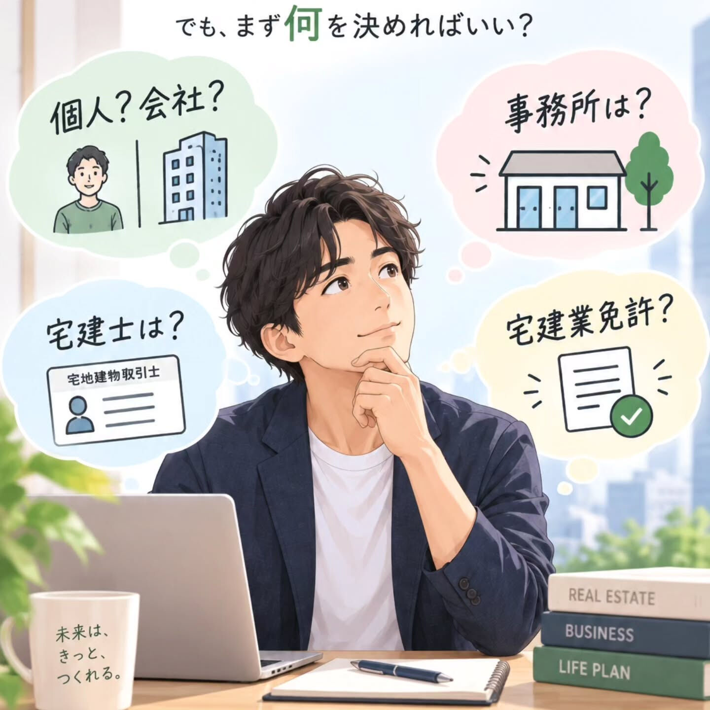 「不動産会社をはじめたい