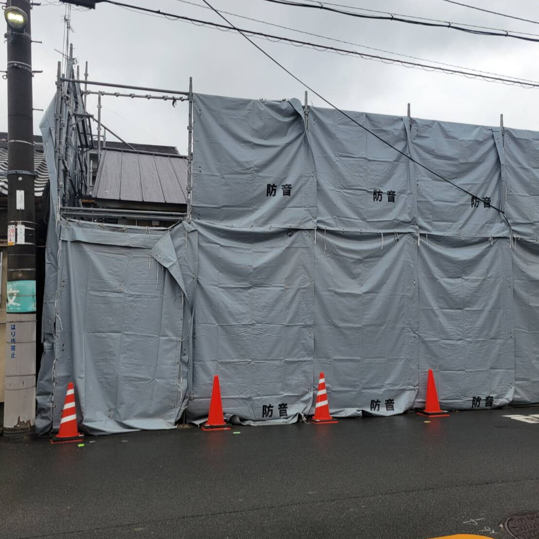 今日は改築工事中の工事現場にお邪魔しました🏗️✨