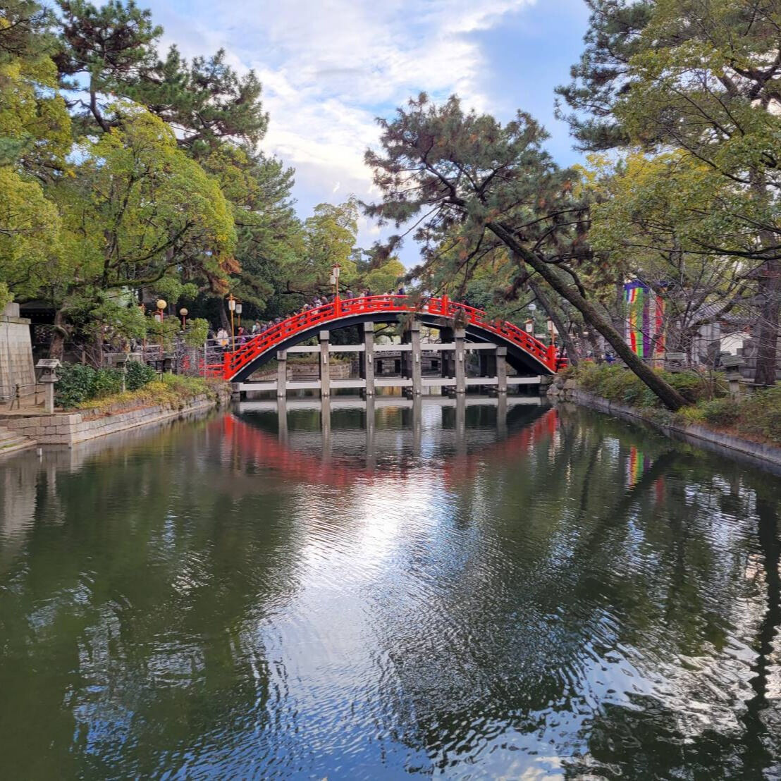 昨日は大阪の住吉大社で初詣を楽しんでまいりました⛩️