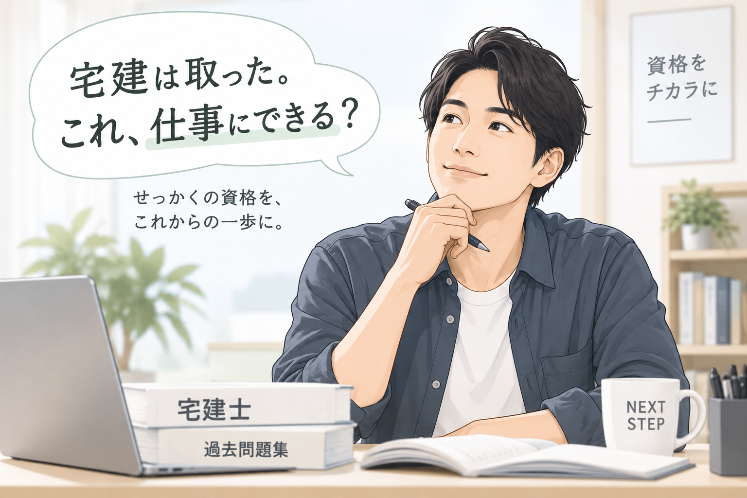 宅建士資格をきっかけに不動産業の開業を考える人
